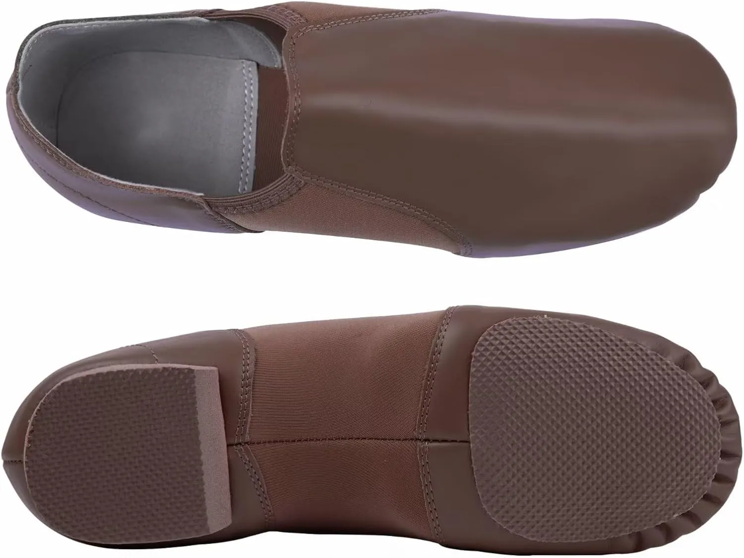100% Cowhide Leather Dance Jazz Shoes for Women/Men