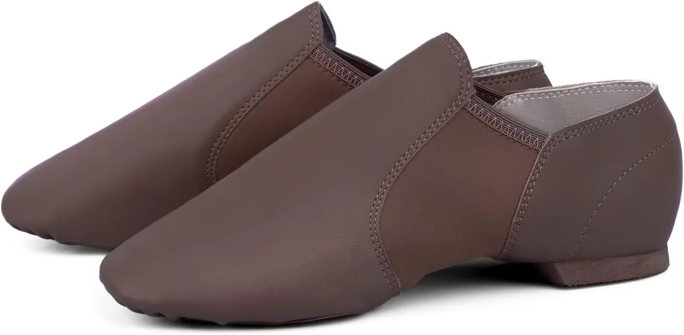 100% Cowhide Leather Dance Jazz Shoes for Women/Men