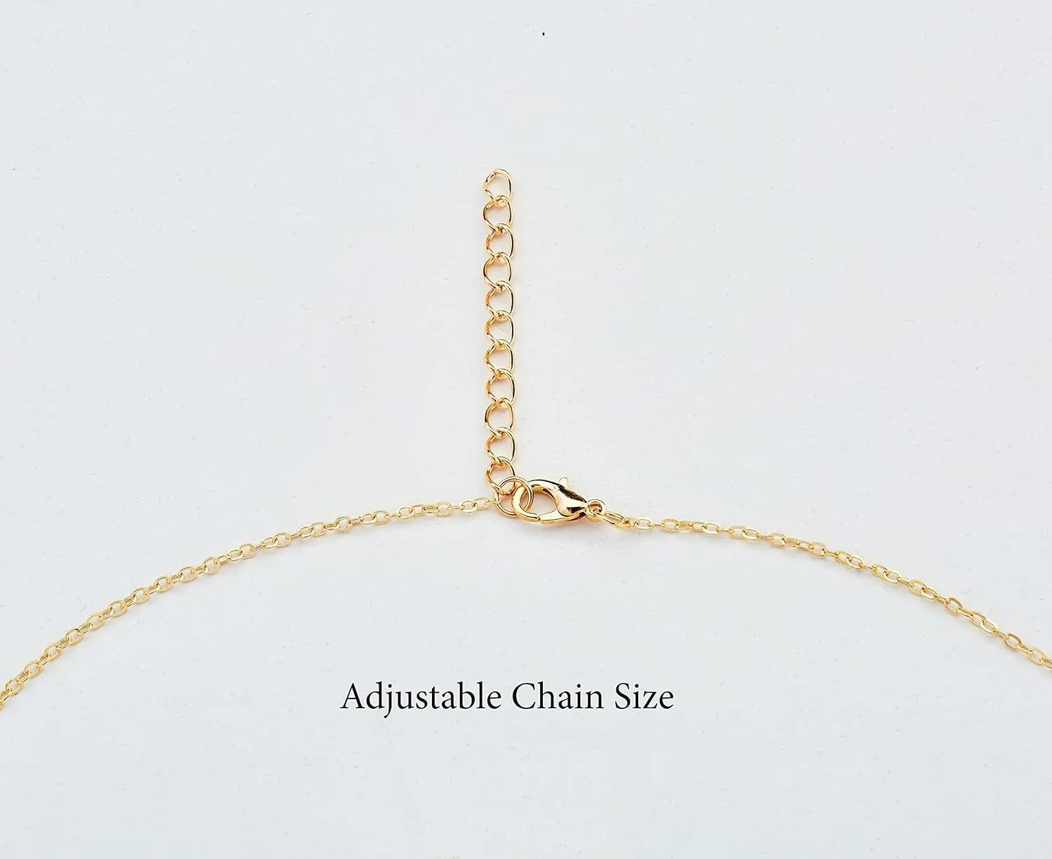 14K Gold Plated Initials Necklaces, Alphabet Pendant Letter A to Z Necklaces for Women with Gift Box | Adjustable Chain, Minimalist, Tiny Dainty Alphabet Choker Necklaces