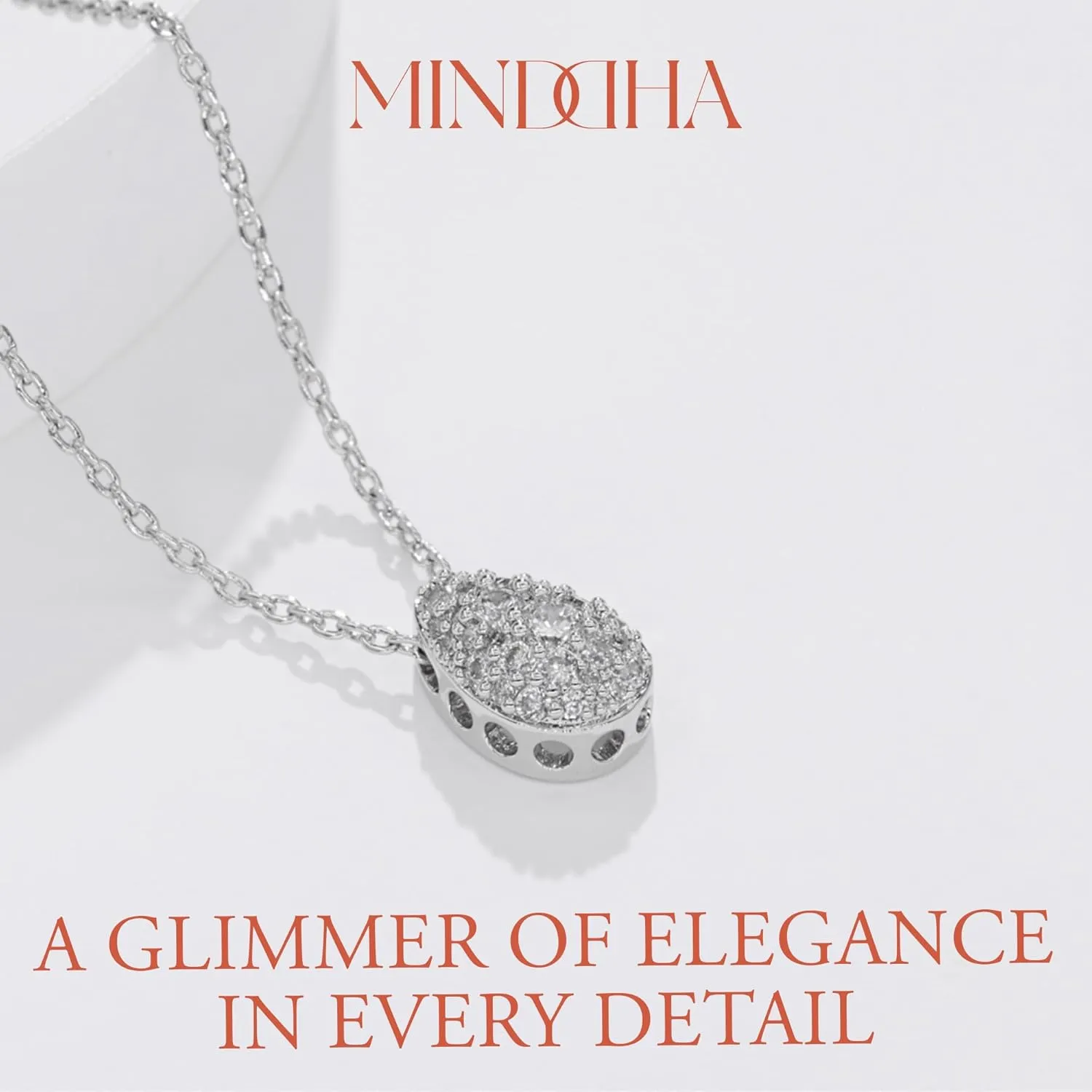 14K/18K Gold Plated Teardrop Cubic Zirconia Pendant Necklace for Women | Elegant and Dainty Jewelry | Gold Plated Options | Perfect for Any Occassion or Gifts, 15-18 Inches   3 Inch extender