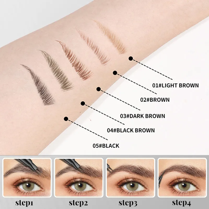 2024 Early Black Friday Sale- 50% OFF2-in-1 Dual-Ended Microblading Eyebrow Pen