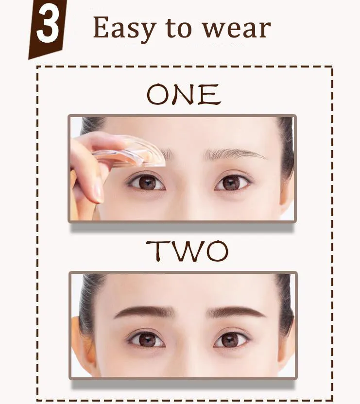 3 in 1 Bundle - Waterproof Eyebrow Stamp ( 3 Colors)