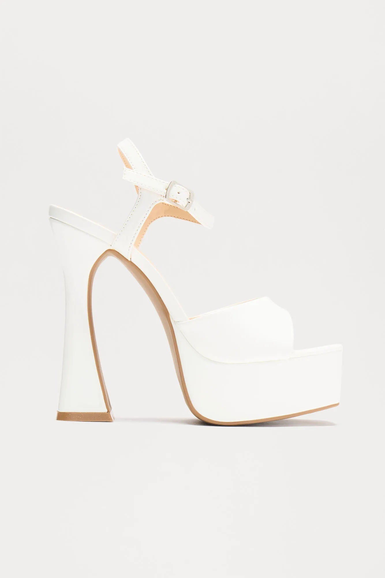 A Special Thing Heeled Sandals - White