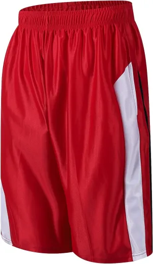 Abovewater Mens Basketball Shorts with Deep Pockets Running Shorts & Gym Training Shorts with Drawstring