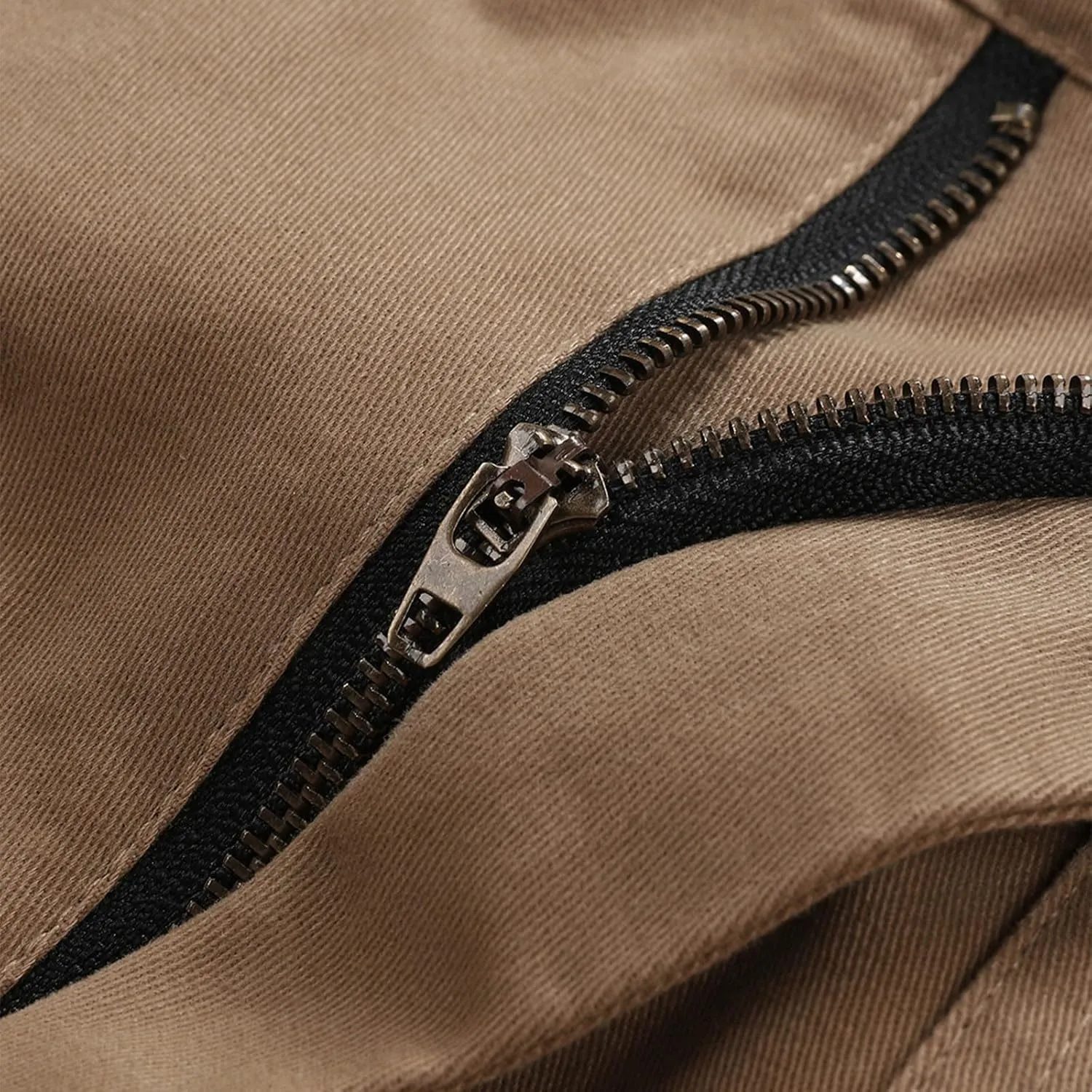 ADHOWBEW Tactical Pants for Men Workout Lightweight Tactical Construction Athletic Baggy Stretch Trousers