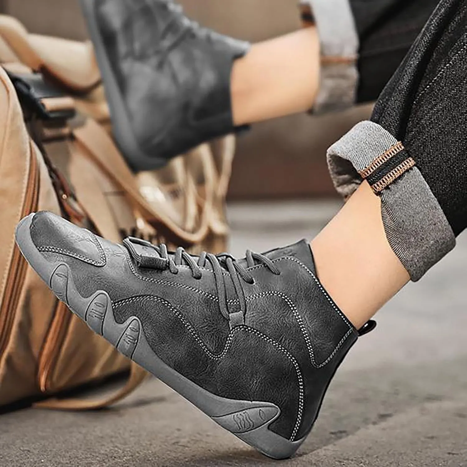 Adult Women Mens Pu Leather Barefoot Footwear Sneaker Hike Barefoot Shoes Women Mens Breathable oss Training Shoes