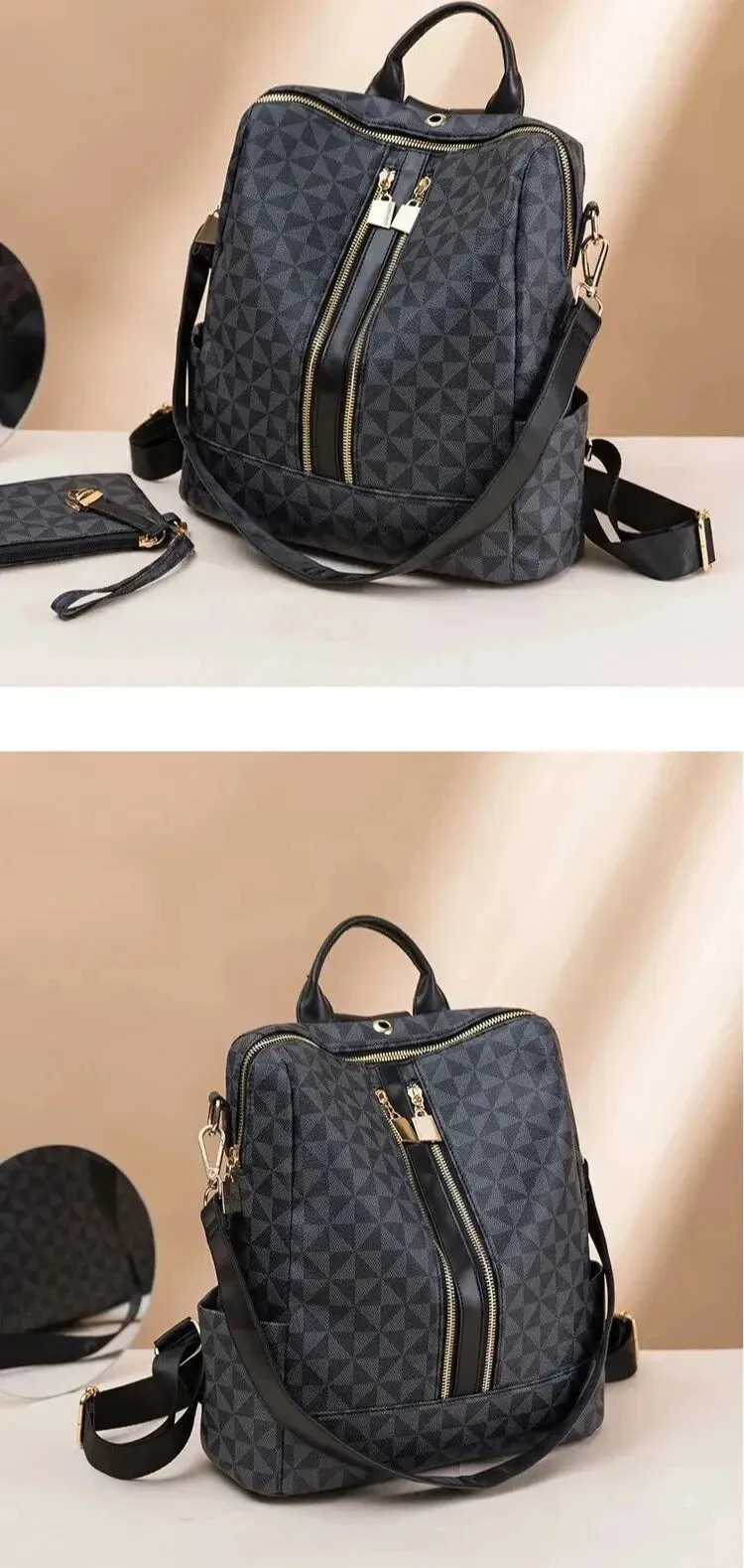 Angelina Women's Backpack   Free Wallet