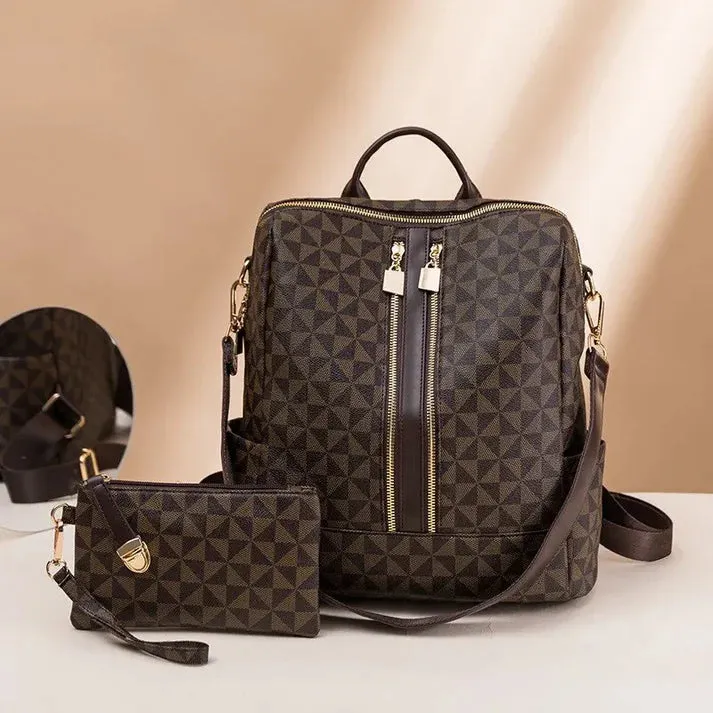 Angelina Women's Backpack   Free Wallet