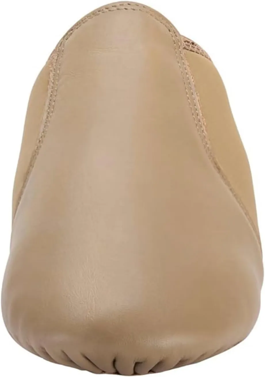 ARCLIBER Jazz Shoes for Women/Big Kid Slip-on Leather Dance Shoes