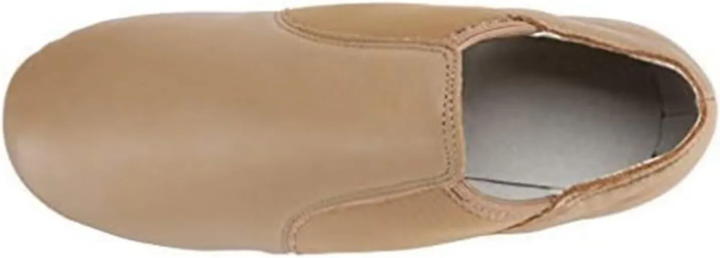 ARCLIBER Jazz Shoes for Women/Big Kid Slip-on Leather Dance Shoes