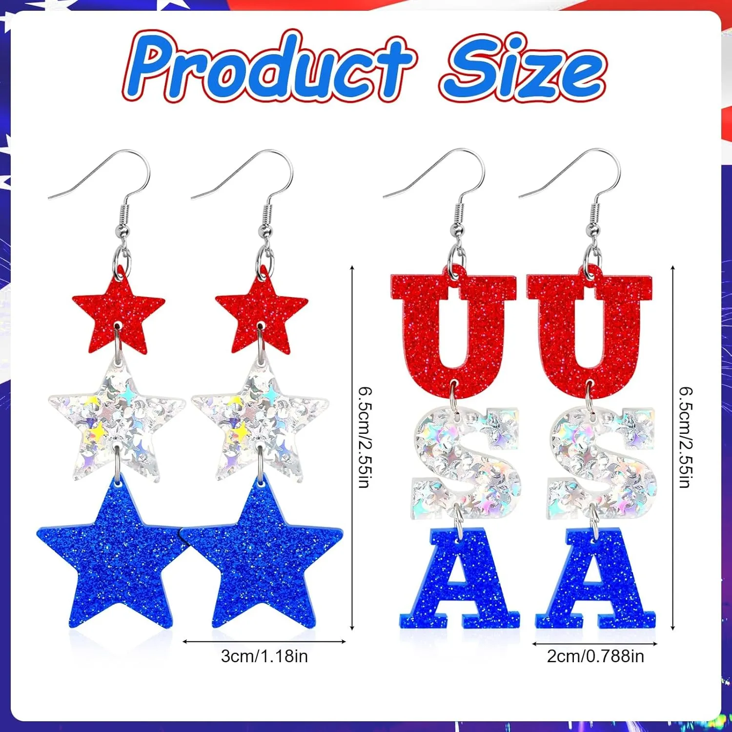 AUGSUN 2 Pairs Faux Leather Earrings for Women Acrylic Stud Earrings Lightweight Leaf Long Dangle Earrings Teardrop Earrings