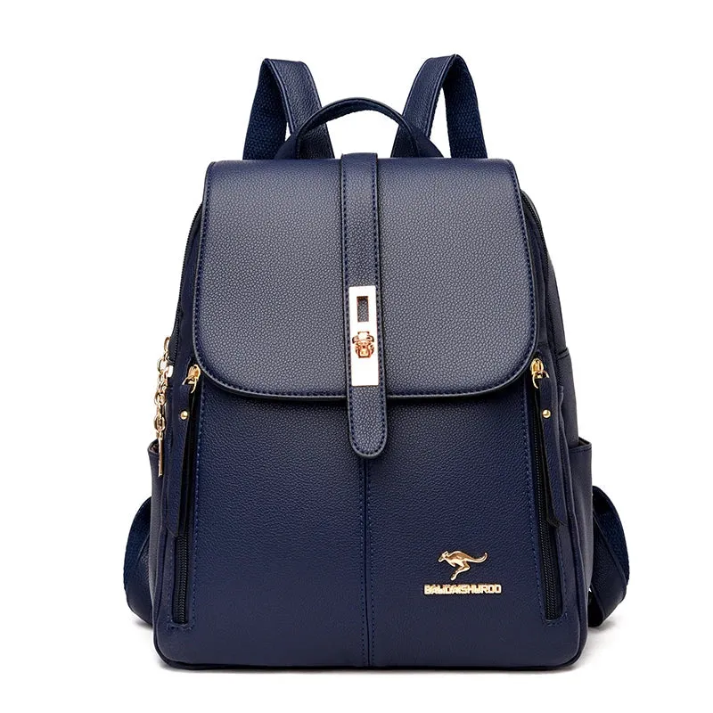 Aurora Leather Backpack