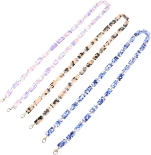 BESPORTBLE Sunglasses Lanyard Set 3pcs Acrylic Glasses Chain Eyeglass Strap Mask Chain