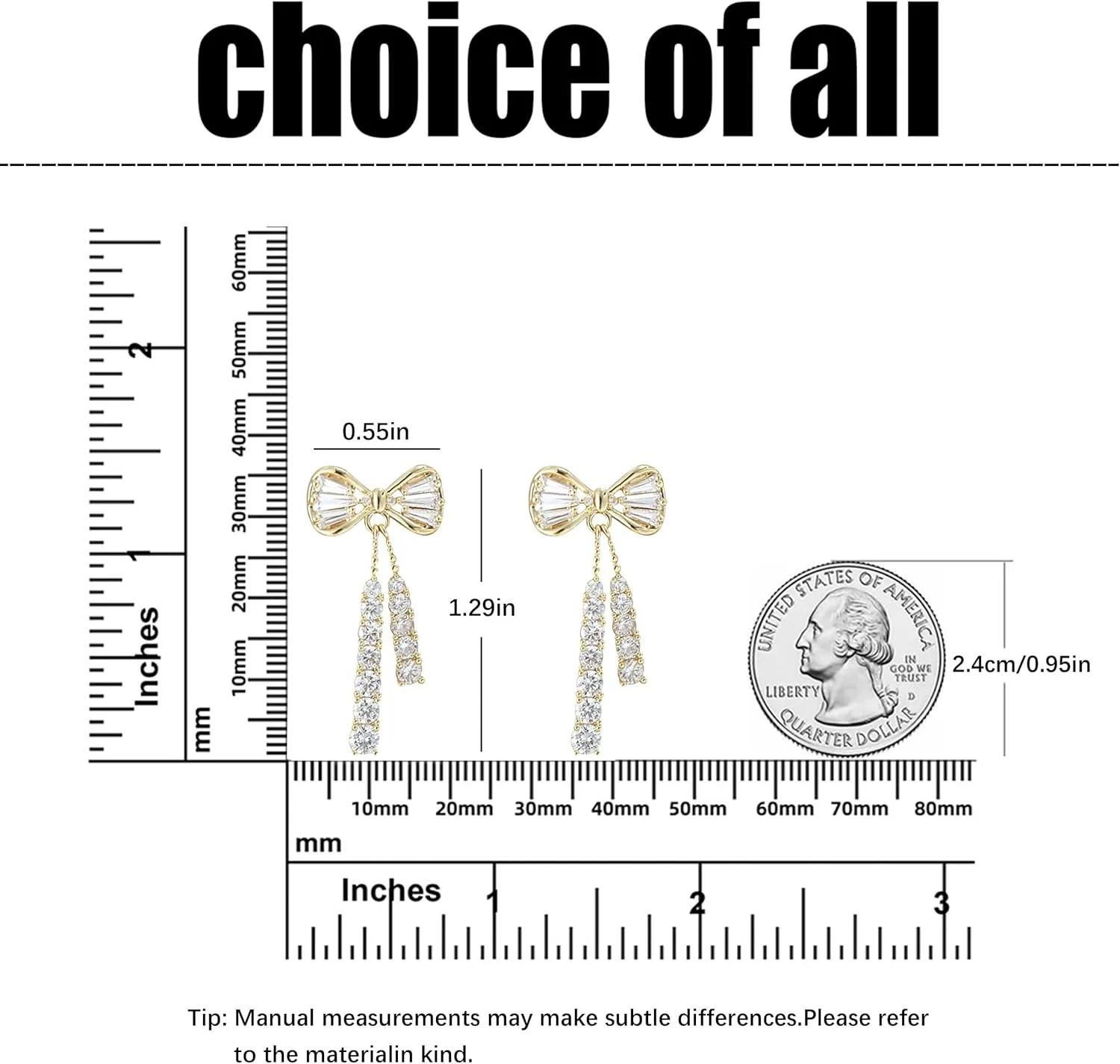 Bow Earrings Pearl Bow Earrings Rhinestone Bow Earrings Gold Ribbon Dangle Earrings Trendy Bow Stuff Jewelry Gifts for Women
