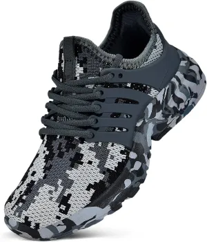 Boys Girls Shoes Tennis Running Lightweight Breathable Sneakers for Kids