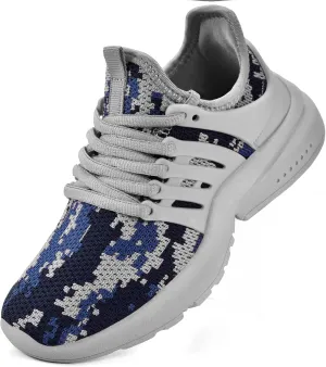 Boys Girls Shoes Tennis Running Lightweight Breathable Sneakers for Kids