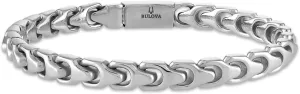 Bulova Link Stainless Steel Chain Bracelet | 6mm | 8 Inches