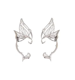 Butterfly Ear Cuff Earrings Claw Earrings Silver Ear Cuff for Women Elf Ear Cuff Earrings Clip Wrap Earrings Non Piercing Cuff Earrings Cartilage Earrings Jewelry Gifts