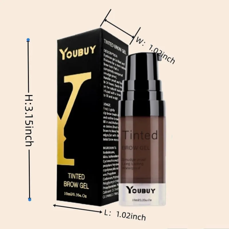  Buy 1 Get 1 Free! Long-lasting Waterproof Eyebrow Gel for all-day 