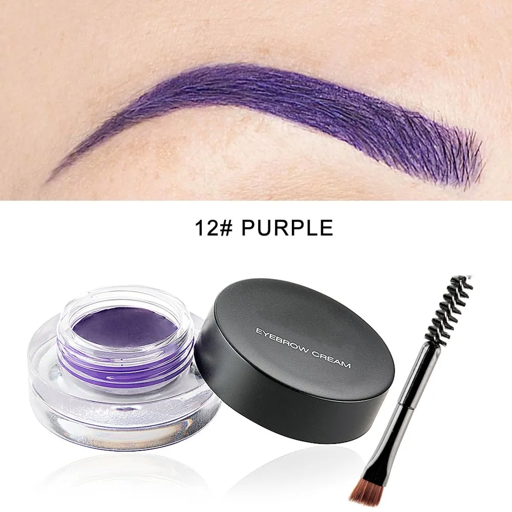 Buy 2 Get 1 Free(3 sets)Multi-function Eyebrow Brush & Eyebrow Cream
