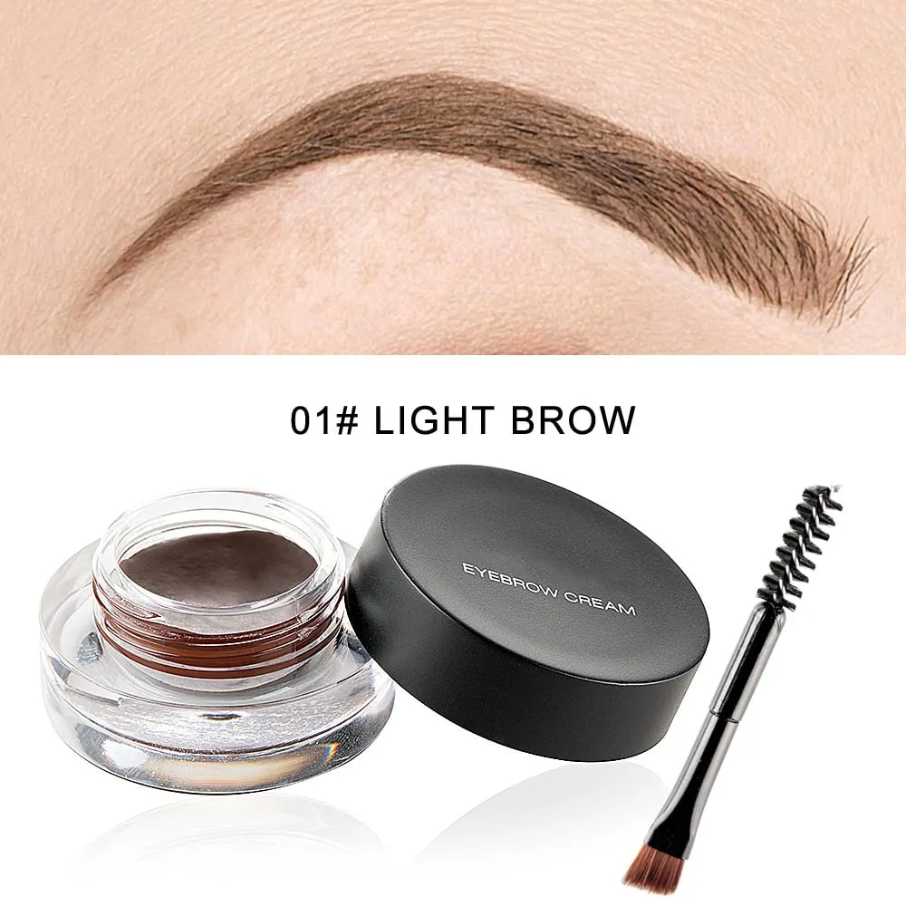 Buy 2 Get 1 Free(3 sets)Multi-function Eyebrow Brush & Eyebrow Cream
