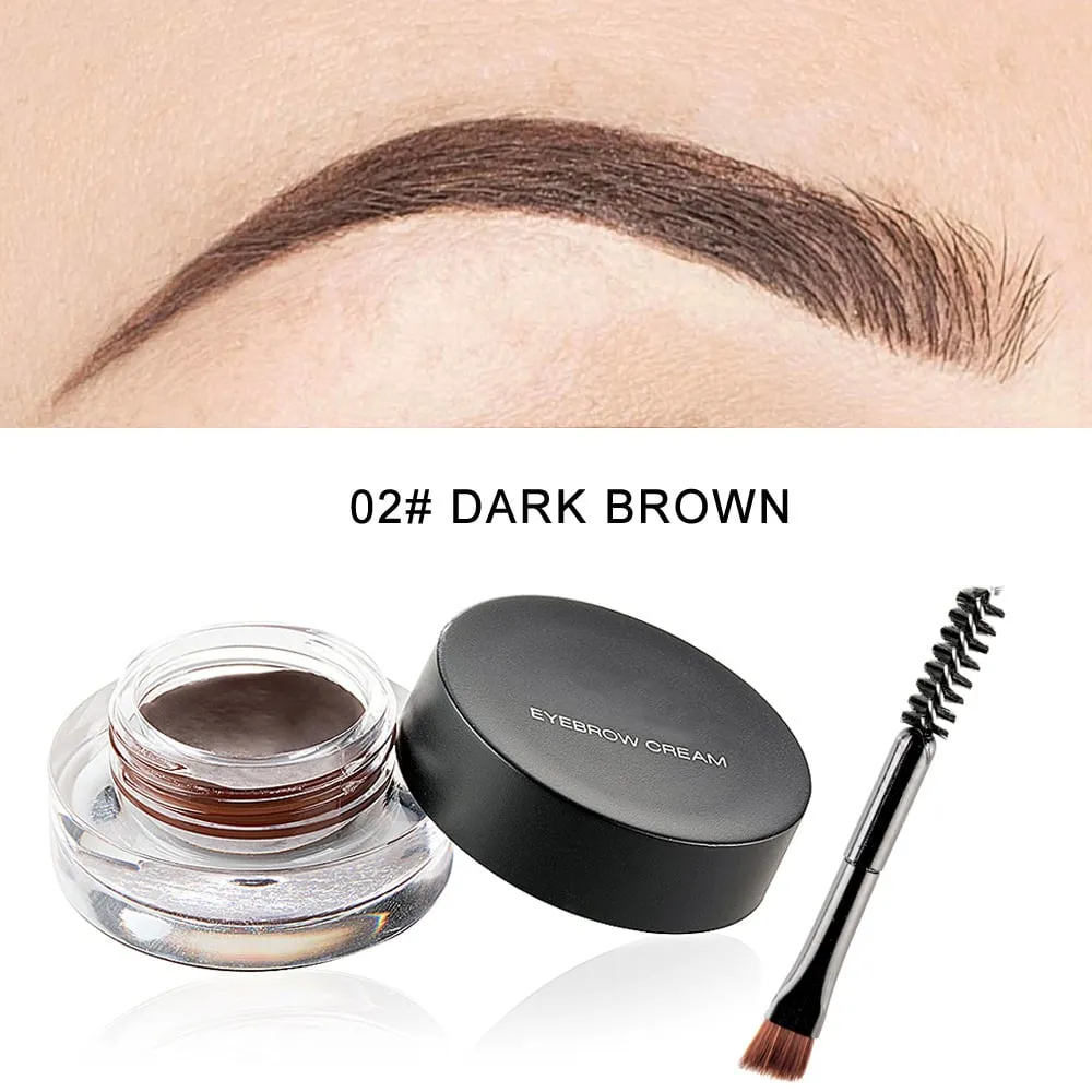Buy 2 Get 1 Free(3 sets)Multi-function Eyebrow Brush & Eyebrow Cream