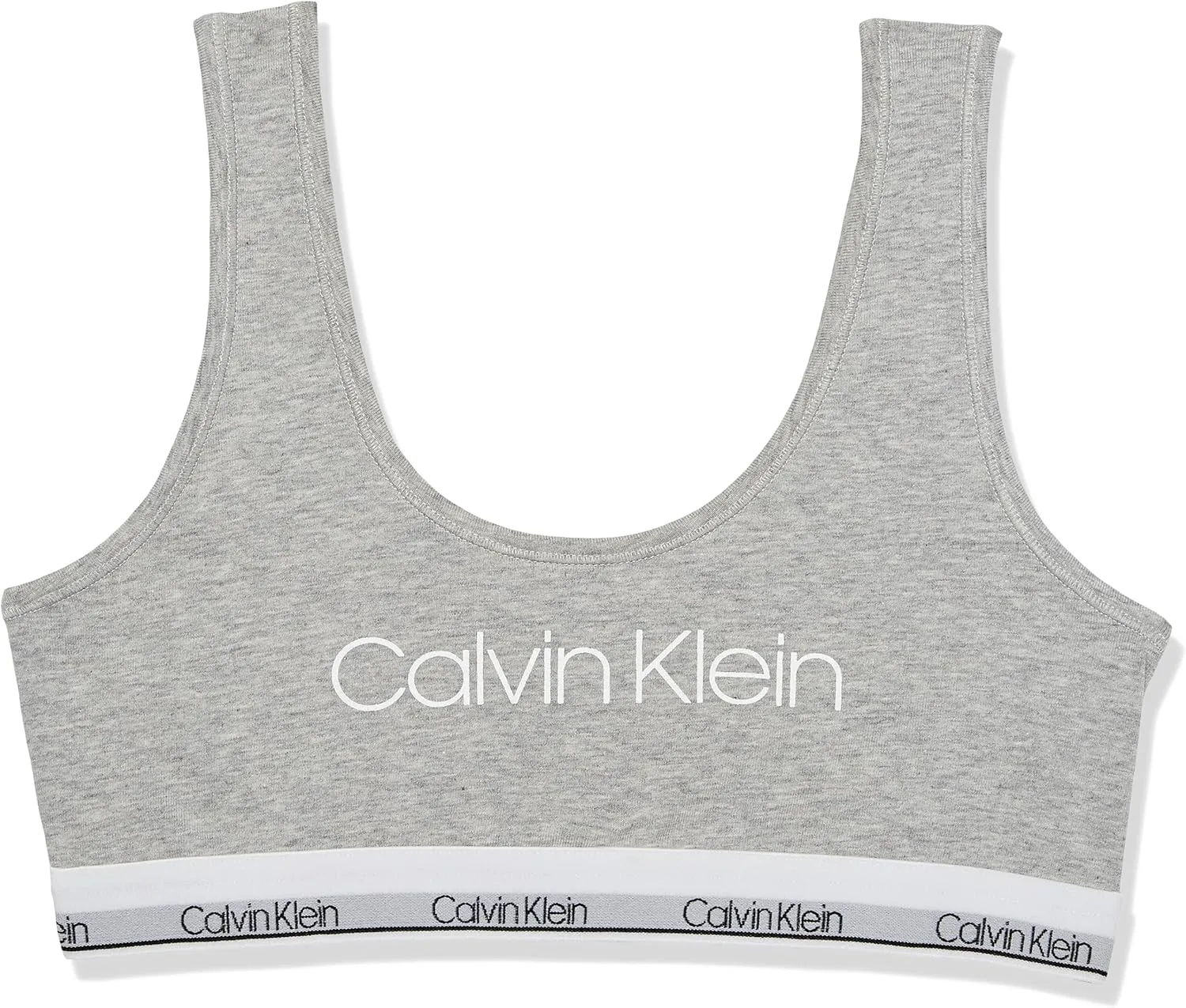 Calvin Klein Girls' Soft Cotton Bralette Bra, Multipack