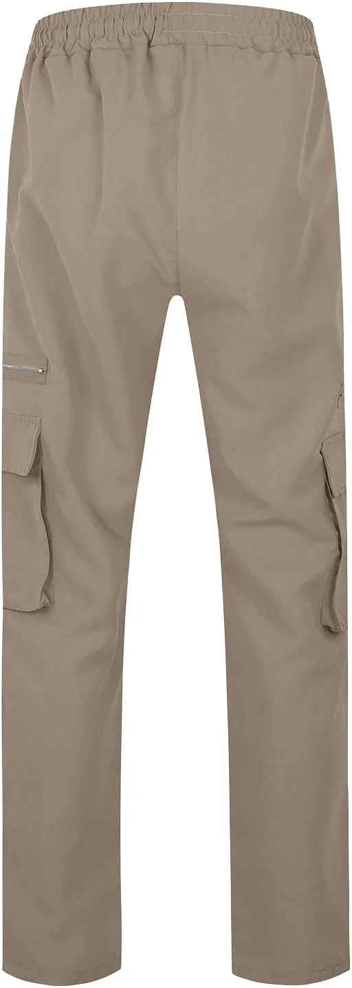 Cargo for Men Pants Lightweight Tactical Stretch Workout Pockets Hiking Joggers Sweatpants