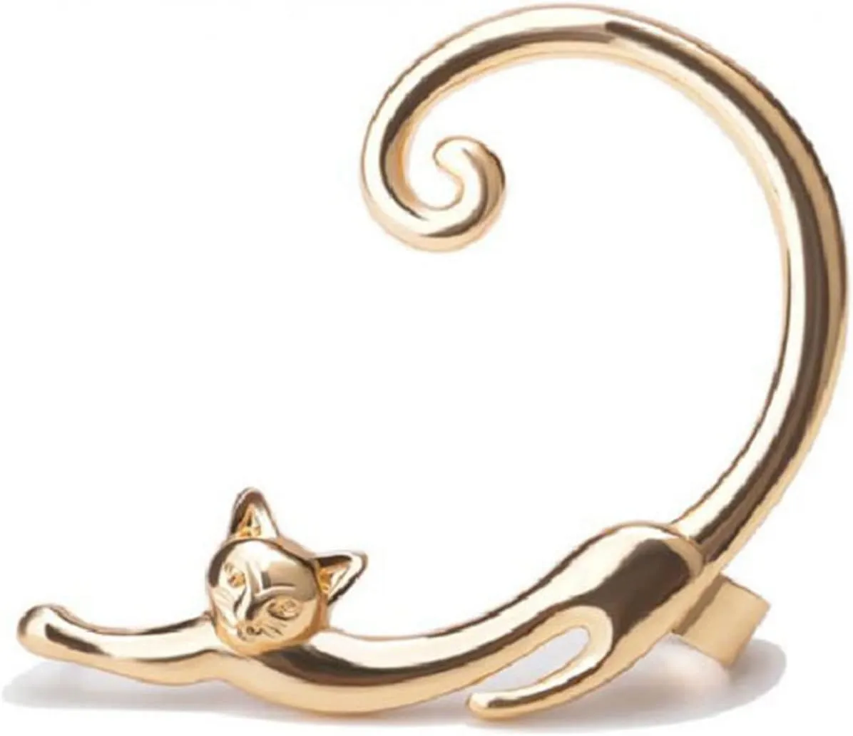 Cat Cuff Earrings for Women Cute Animal Earrings Cat Ear Cuff Jewelry