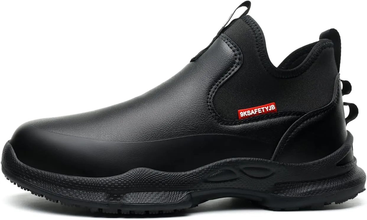 Chef Shoes for Men Nonslip Water Proof Work Boots Mens Clogs Comfortable Nursing Nurse Shoes for Gardener Men