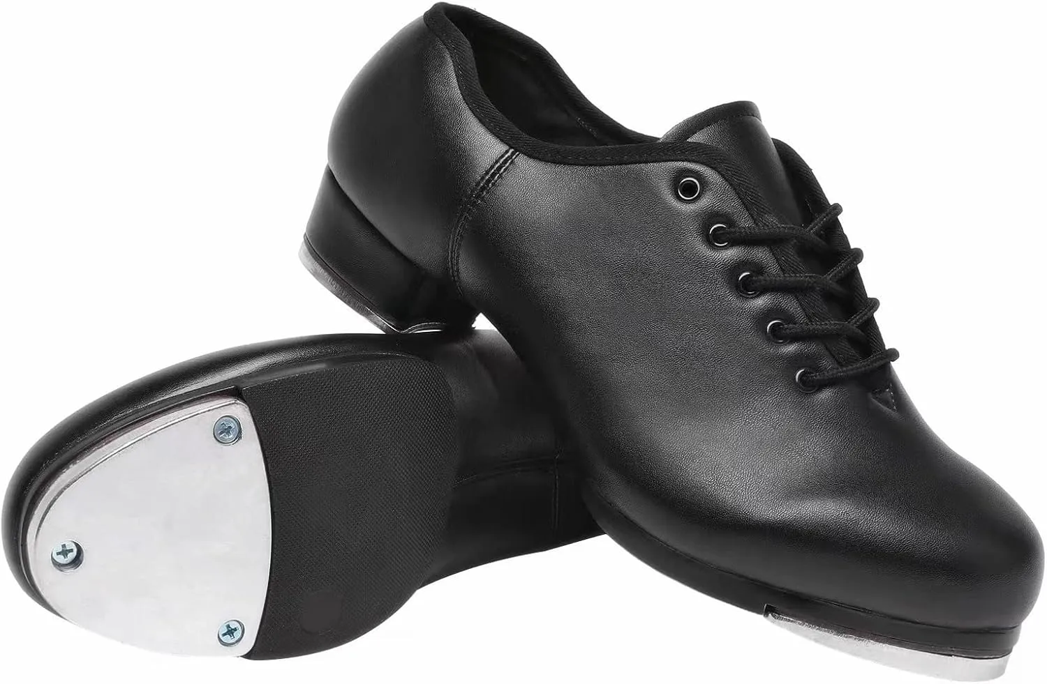 Child Jazz Tap Shoes Split Sole Dance for Girls and Boys (Toddler/Little Kid/Big Kid)
