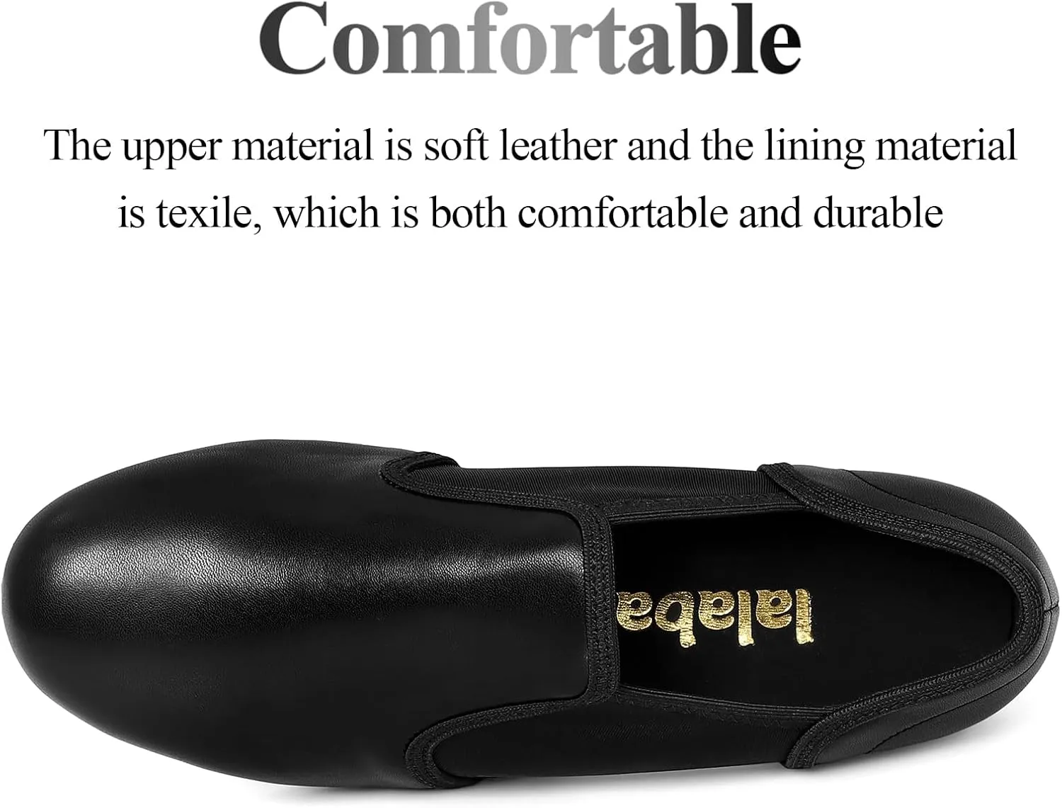 Child Tap Shoes Leather Tap Dance Shoes Non-Slip Jazz Shoes for Girls Boys (Toddler/Little Kid/Big Kid)