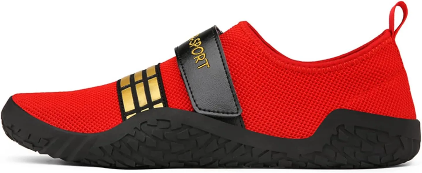 Deadlift Shoes Men Weightlifting Shoes Fitness Cross-Trainer Shoes Powerlifting Shoes for Men Gym Training Squat Sneaker