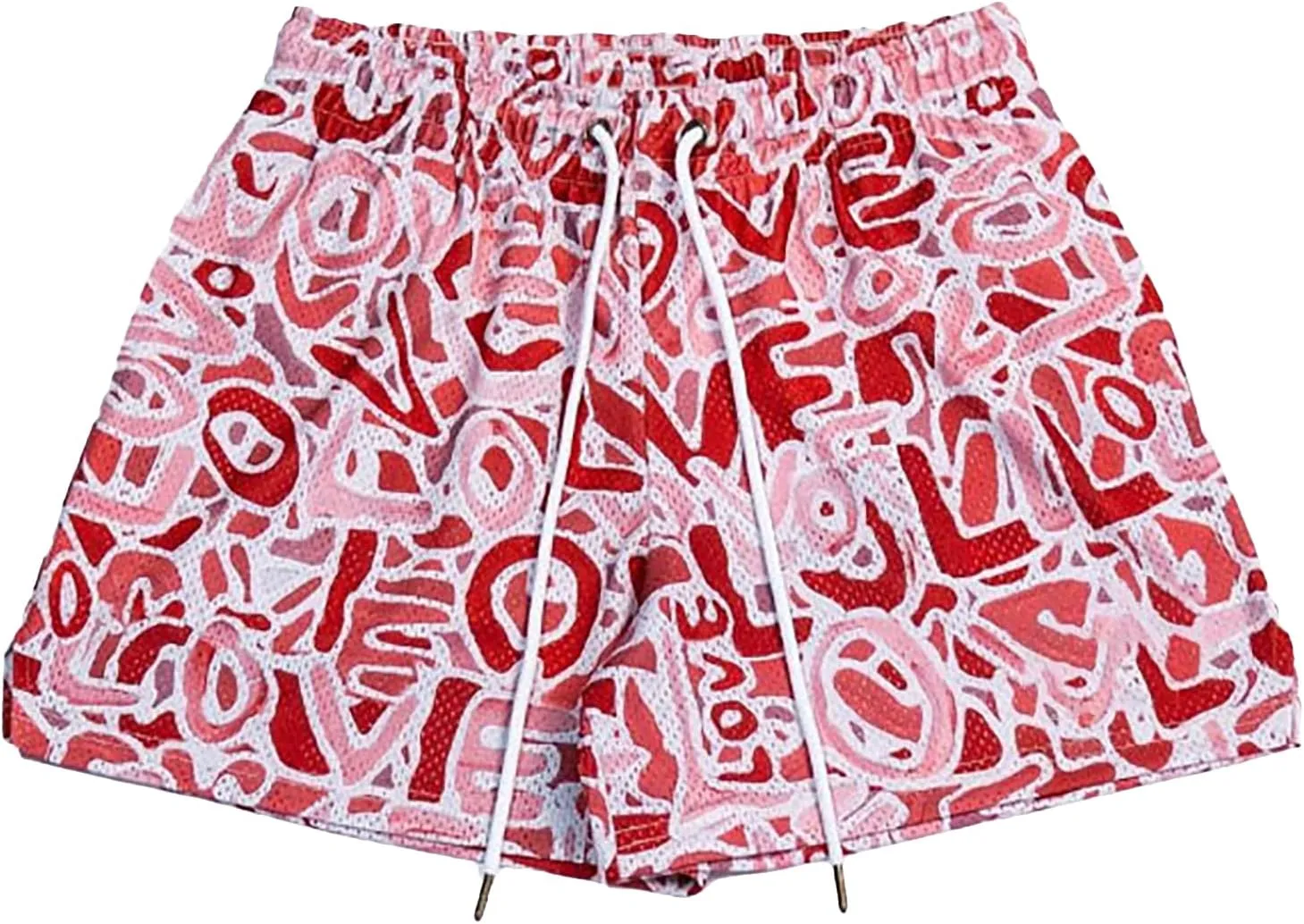 DIOTSR Mens Art Graphic Basketball Shorts Casual Athletic Running Shorts Cool Streetwear Designer Shorts Drawstring