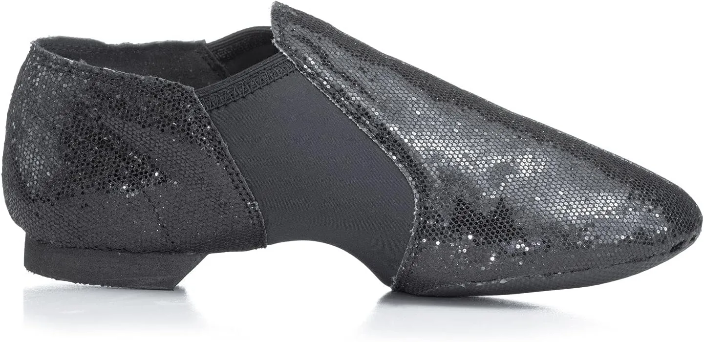 Double Platinum Womens Glitter Jazz Shoes