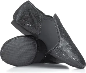 Double Platinum Womens Glitter Jazz Shoes