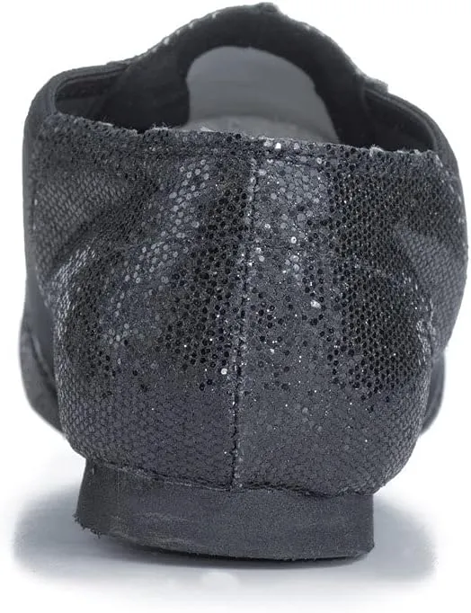 Double Platinum Womens Glitter Jazz Shoes