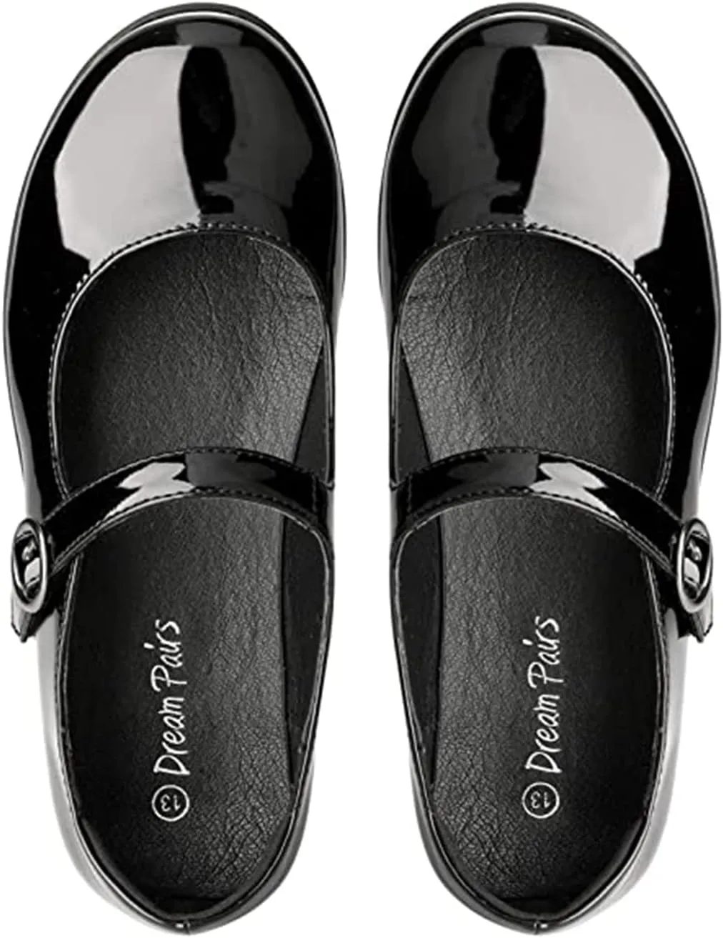 DREAM PAIRS Girls Mary Jane Flats School Uniform Dress Shoes