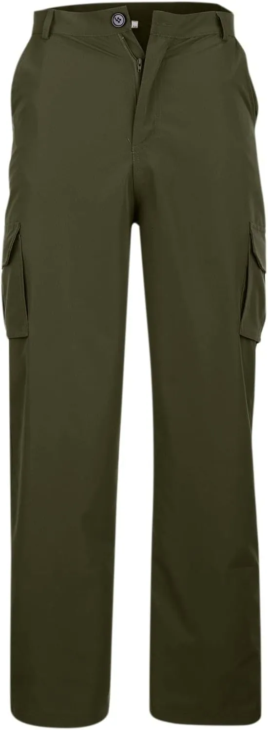 DuDubaby Men's Sports Casual Jogging Trousers Lightweight Hiking Work Pants Outdoor Pant