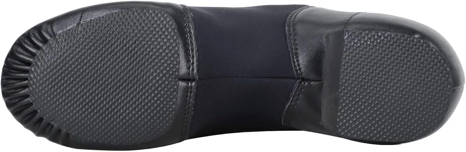 Dynadans PU Leather Jazz Shoe Slip On Dance Shoes with Arch Insert for Girls and Boys (Toddler/Little Kid/Big Kid)