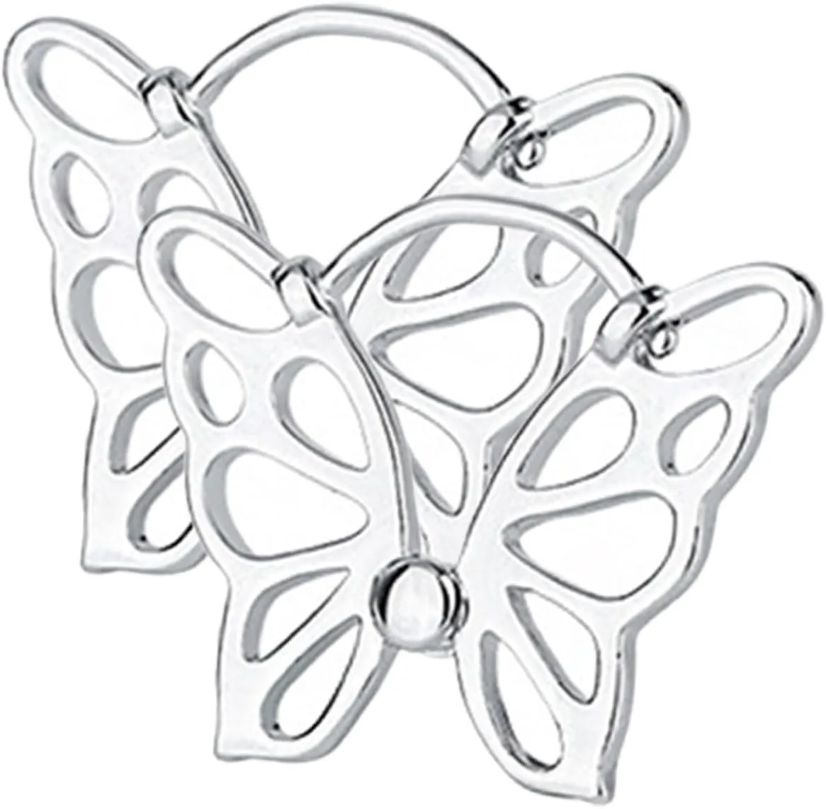 Earrings Butterfly Ear Cuff Fashion Dangle Earrings Non-piercing Ear Clip for Daily Party Work