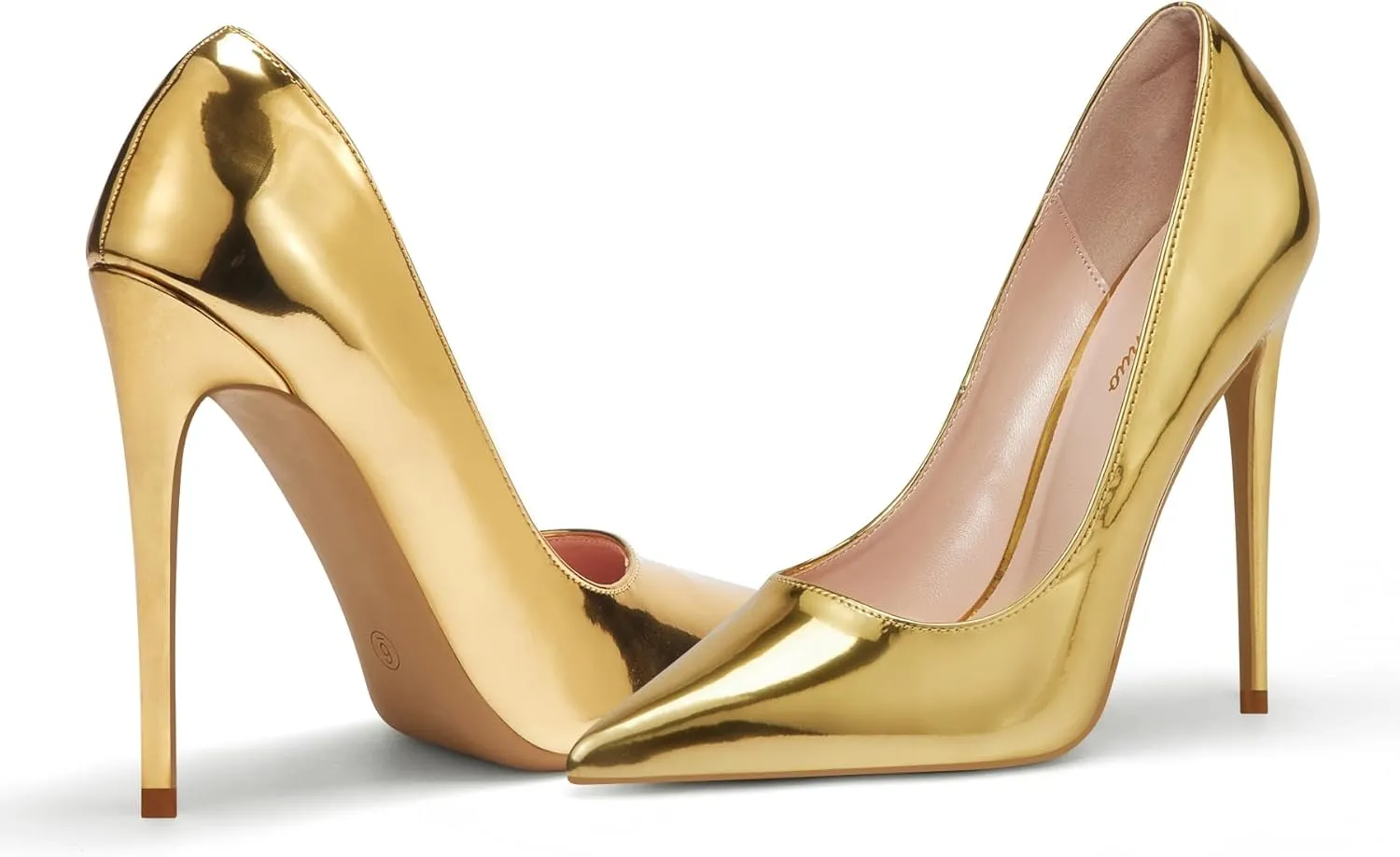 Elisabet Tang Women Pumps, Pointed Toe High Heel 4.7 inch/12cm Party Stiletto Heels Shoes