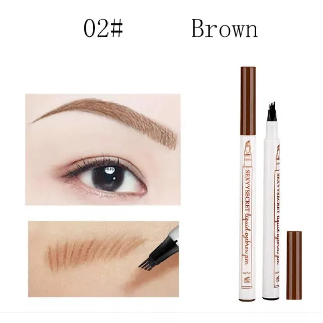 Eyebrow Pencil Waterproof - 4 Color Available