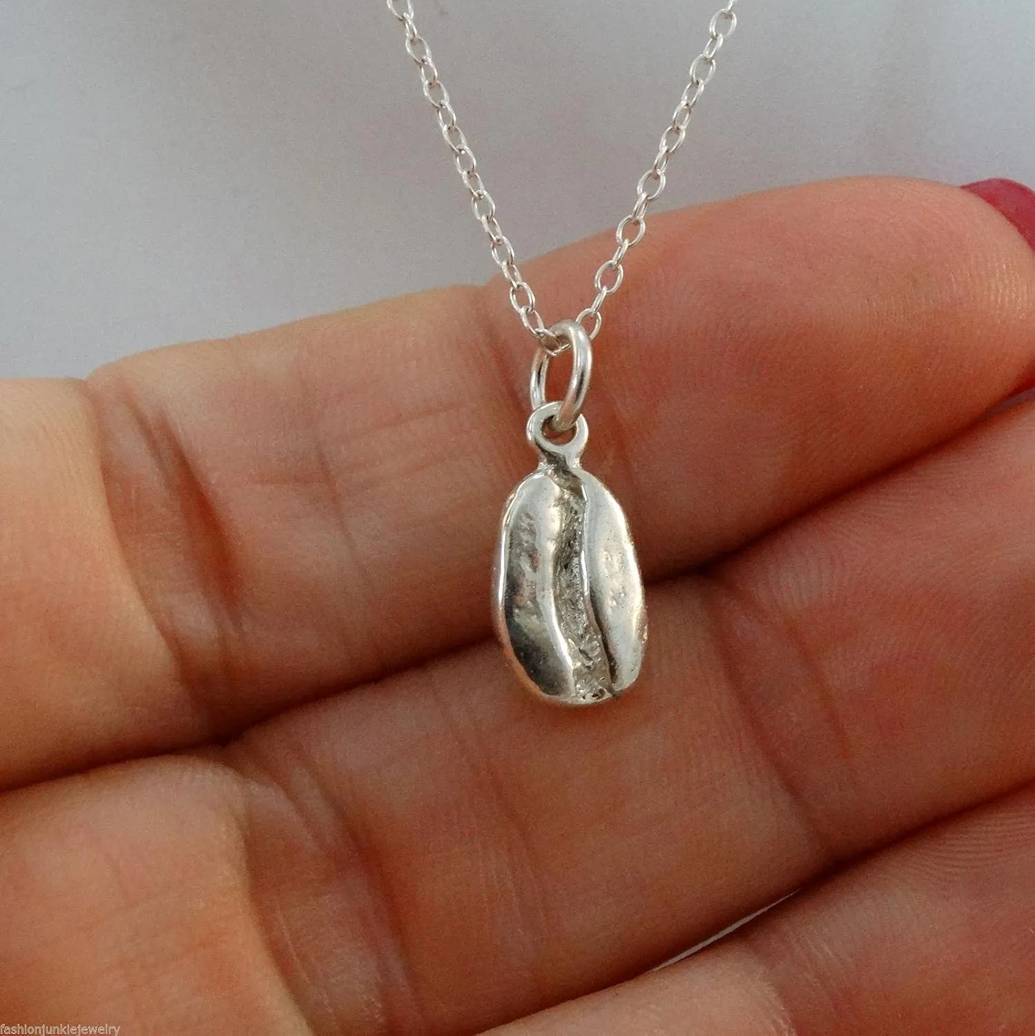 FashionJunkie4Life Sterling Silver Fun Dainty Food Pendant Necklaces for Women