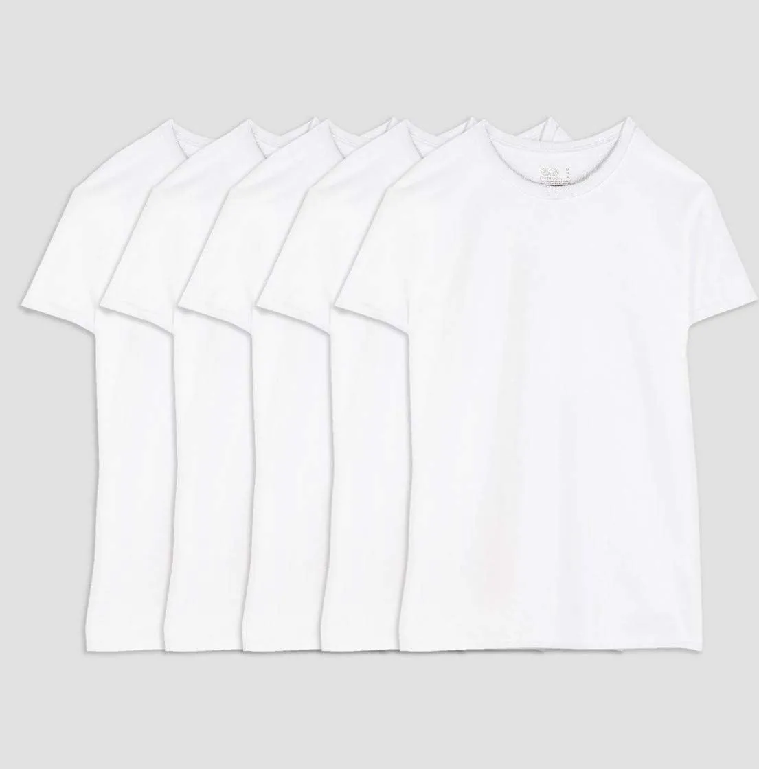 Fruit of the Loom Men's Crew Neck T-Shirt Multipack