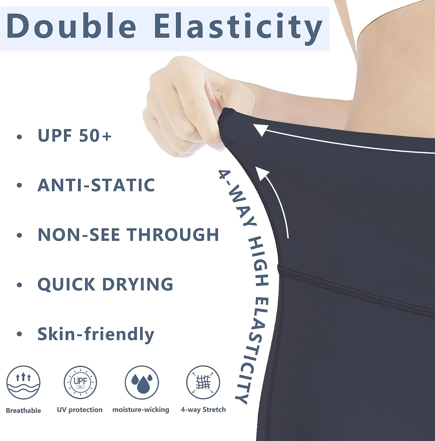 Girls Biker Shorts Kids Yoga Shorts High Waisted Spandex Athletic Running Volleyball Shorts with Pockets