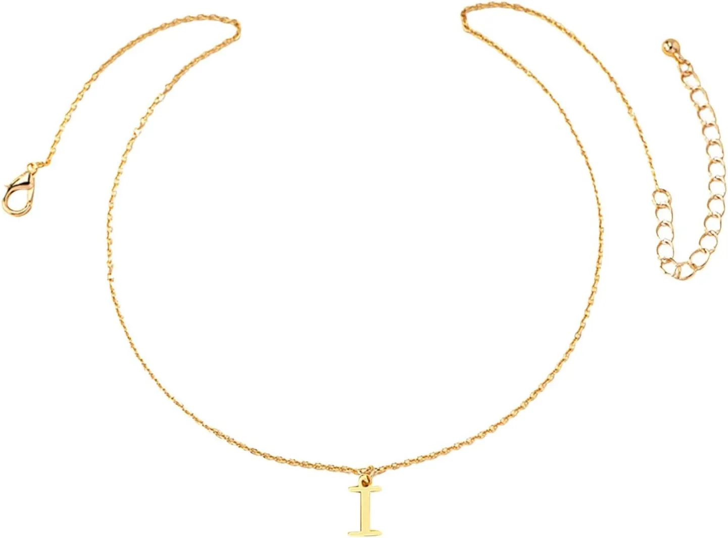 Gold Initial Necklaces for Women,Dainty Letter Pendant Choker for Christmas Mother's Day Trendy Jewelry Gifts for Girlfriend