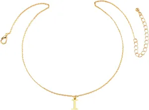Gold Initial Necklaces for Women,Dainty Letter Pendant Choker for Christmas Mother's Day Trendy Jewelry Gifts for Girlfriend