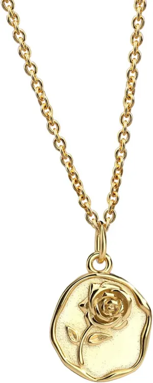 Gold Pendant Necklace for Women 18K Gold Plated Dainty Gold Necklace for Women, Jewelry Gift for Her
