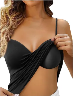 Gym Adjustable Spaghetti Straps Tank Tops for Women Summer Running Sweetheart Neck Sleeveless Cute Blouses Camisole